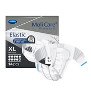 MoliCare Premium Incontinence Brief, 10D - Heavy Absorbency Adult Diaper, Unisex, Size XL, 14 Count, 1 Pack