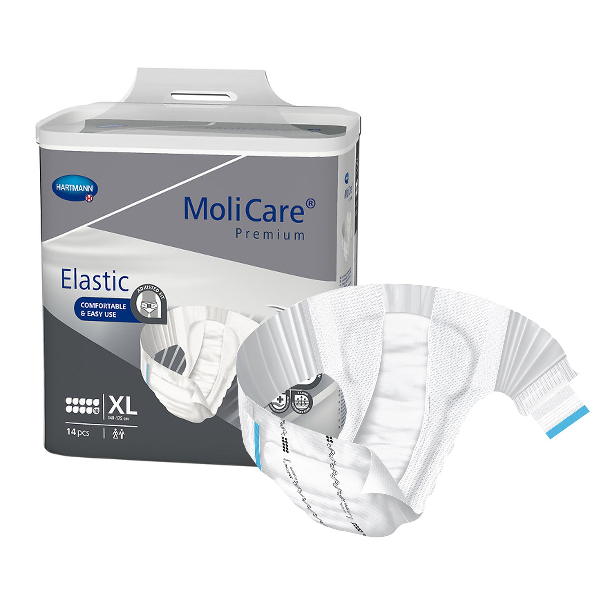 Molicare Premium Incontinence Brief 10d Heavy Absorbency Adult