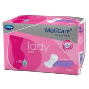 MoliCare Premium Lady Pads, Light Absorbency, One Size Fits Most 8.5 Inch Length, 14 Count