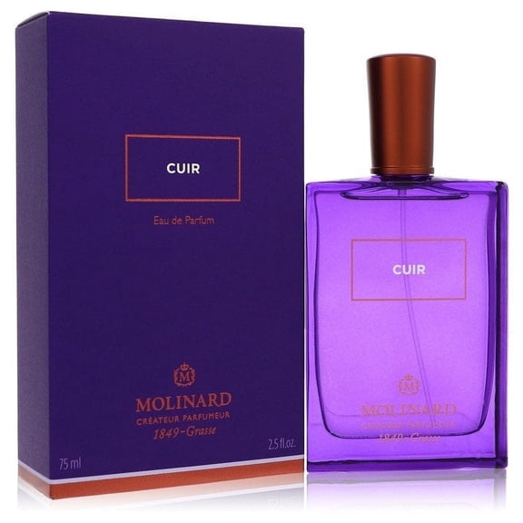 Molinard Cuir by Molinard Eau De Parfum Spray (Unisex) 2.5 oz for Women Pack of 3