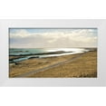 thumbnail image 1 of Molinari, Michele 18x12 White Modern Wood Framed Museum Art Print Titled - Argentina-Santa Cruz Puerto Deseado-Deseado River estuary in low tide, 1 of 4