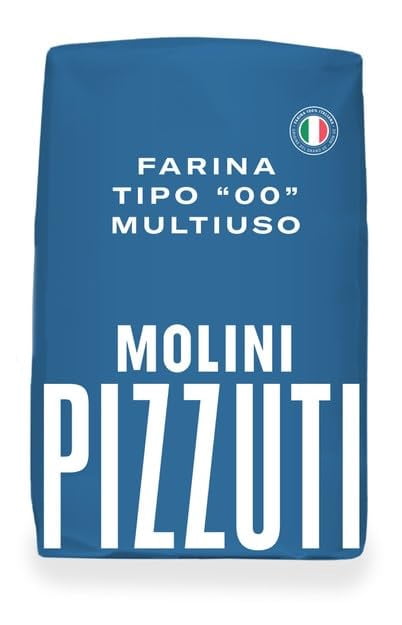 Molini Pizzuti Farina 00B per Pane – Premium Italian Type '00' Bread Flour for Artisan Breads and Pizza – 5kg Bag, 176 ounces