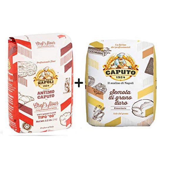 Molino Antimo Caputo Napoli .. '00' Flour + Semola .. Flour