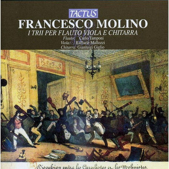 Molino / Tamponi / Mallozzi / Giglio - Trios for Flute Viola & Guitar - Music & Performance - CD