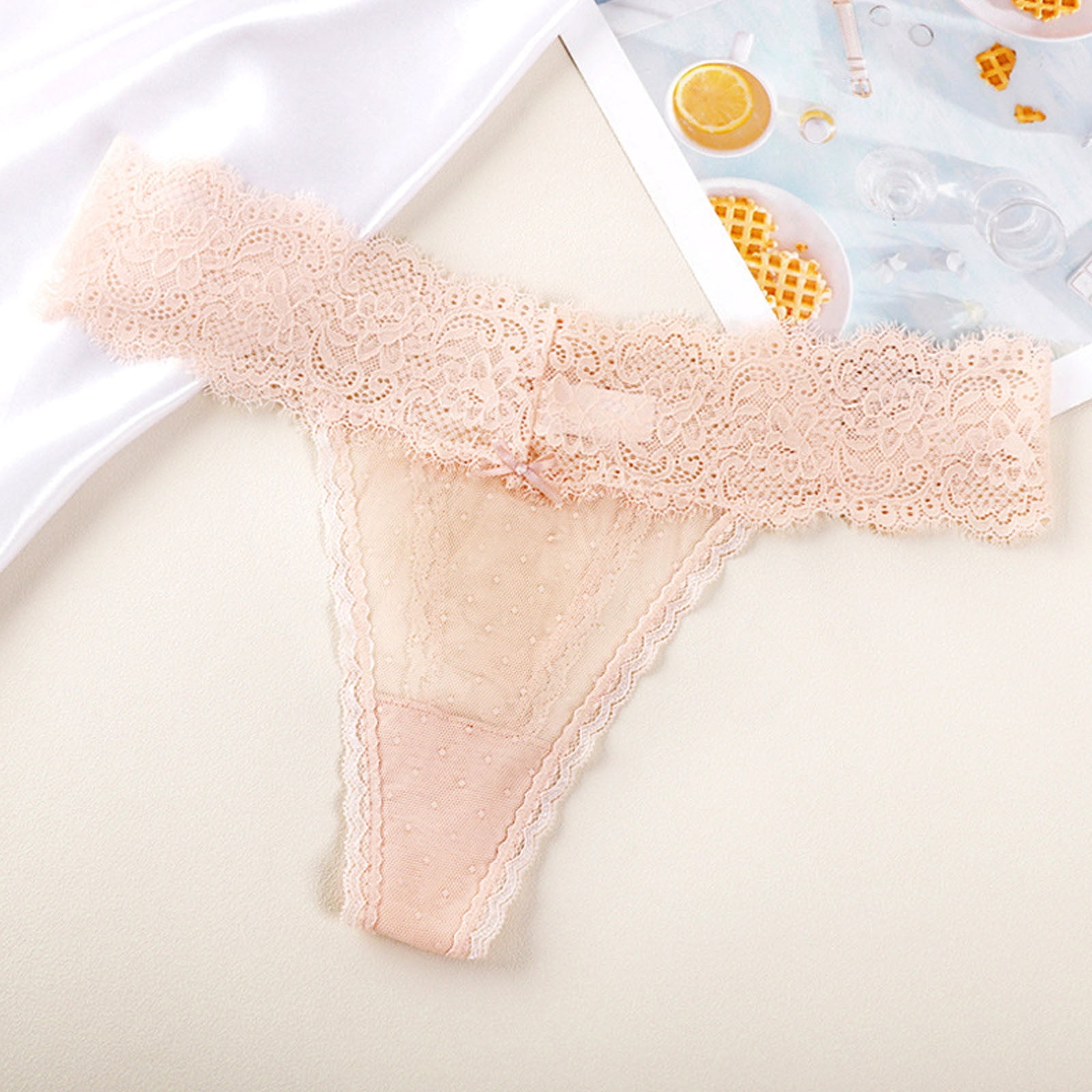 Molinyidia Black and Friday Deals 2024 Lace Cheeky Panties for
