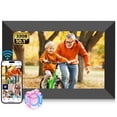 thumbnail image 1 of Mollan WiFi Digital Picture Frame 32GB 10.1inch Electric Smart Photo Frames HD IPS Touch Screen, Auto-Rotate, Wall Mountable, Share Photos/Videos Instantly via Free “Uhale" App from Anywhere, 1 of 13