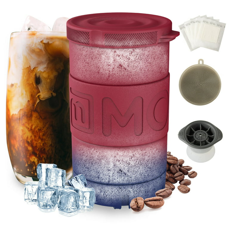 Mollbok Patented Iced Coffee Maker, Anti-Crack Instant Beverage