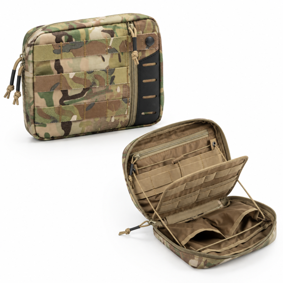 Molle Admin Pouch EDC Tool, Multicam, 9.76 x 8.27 x 1.85 Inches