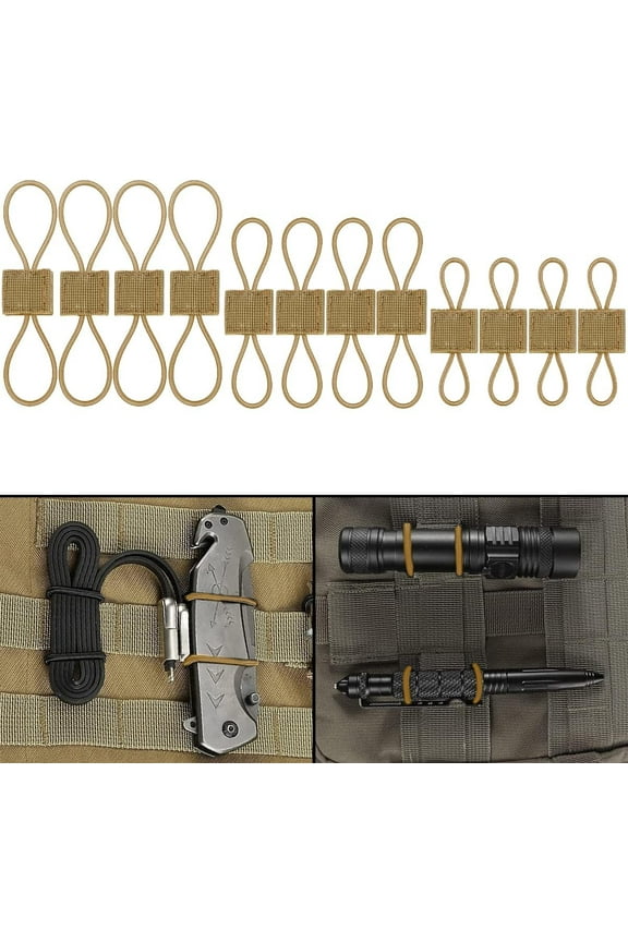 Molle Attachments, Tactical Backpack Accessories, Molle Webbing Binding Ribbon Multipurpose Tactical Bag Molle Accessories