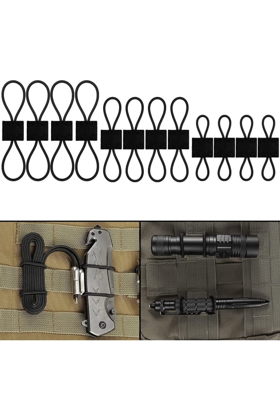 Molle Attachments, Tactical Backpack Accessories, Molle Webbing Binding Ribbon Multipurpose Tactical Bag Molle Accessories