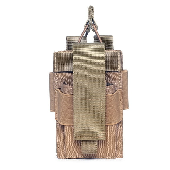 Molle Cellphone Pouch Case Heavy Duty Waterproof Phone Holster Bag Nylon Carrying Pouch