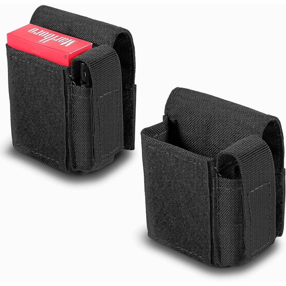 Molle Cigarette Pouch Multi-purpose Utility EDC Tool Pocket Battery Lighter Case Small Waist Pack Bag