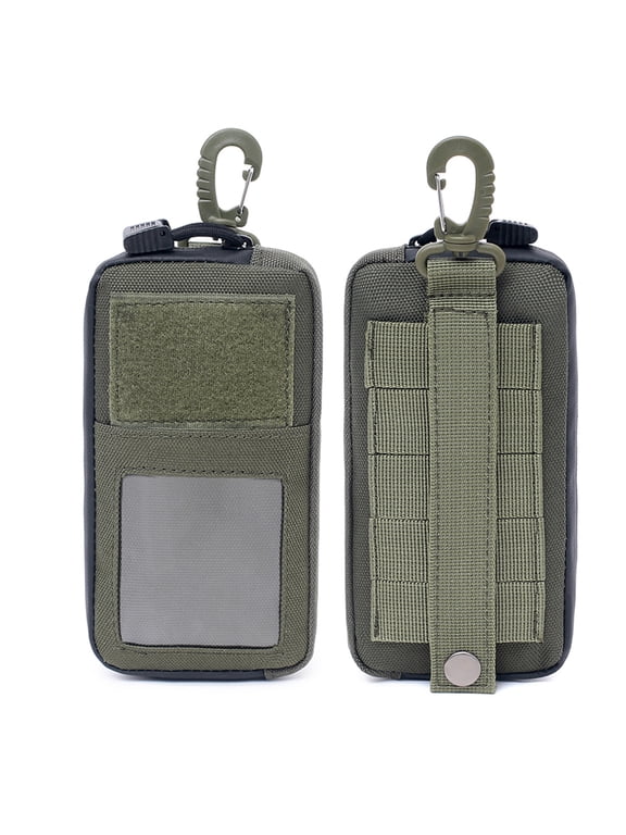 Molle EDC Pouch Small Organizer Waist Bag Waterproof Key Holder ID Card Bag Phone Wallet