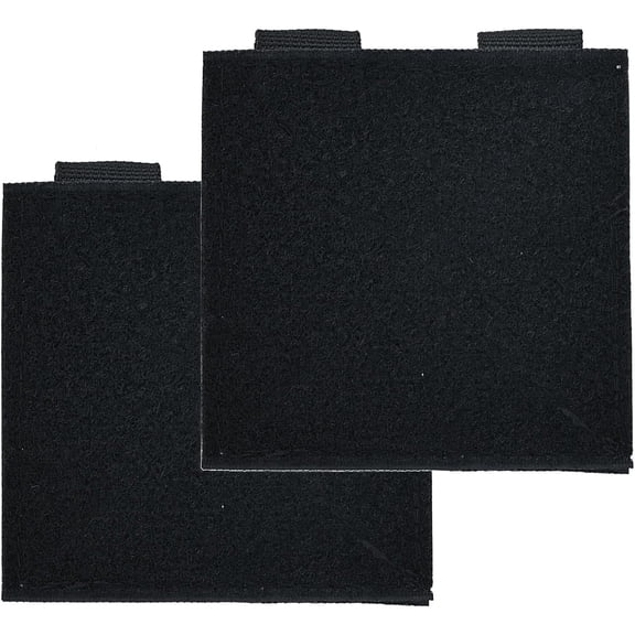 Molle Patch Panel,Hook&Loop Adapter Panel for Patch Badges,Tactical Molle Hook and Loop Panel for Badges and Insignia Patches 4''x4''