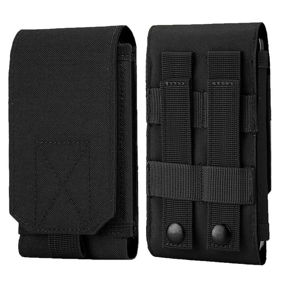 Molle Phone Cover Case - Heavy Duty Loop Belt Holster Pouch For iPhone Samsung