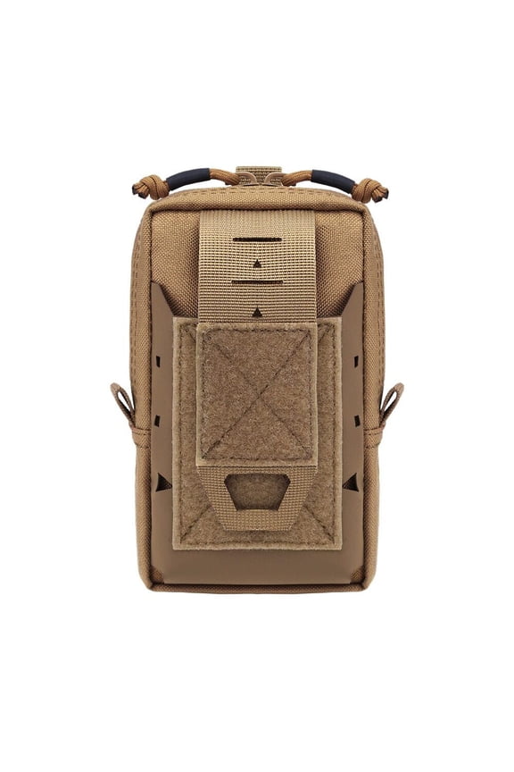 Molle Pouch Universal EDC Waist Belt Bag Outdoor Gear Tool Gadget Pocket with Cell Phone Holster