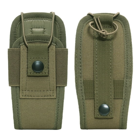 Molle Radio Holster Holder Case Heavy Duty Pouch Bag Adjustable Walkie Talkies Storage Pouch