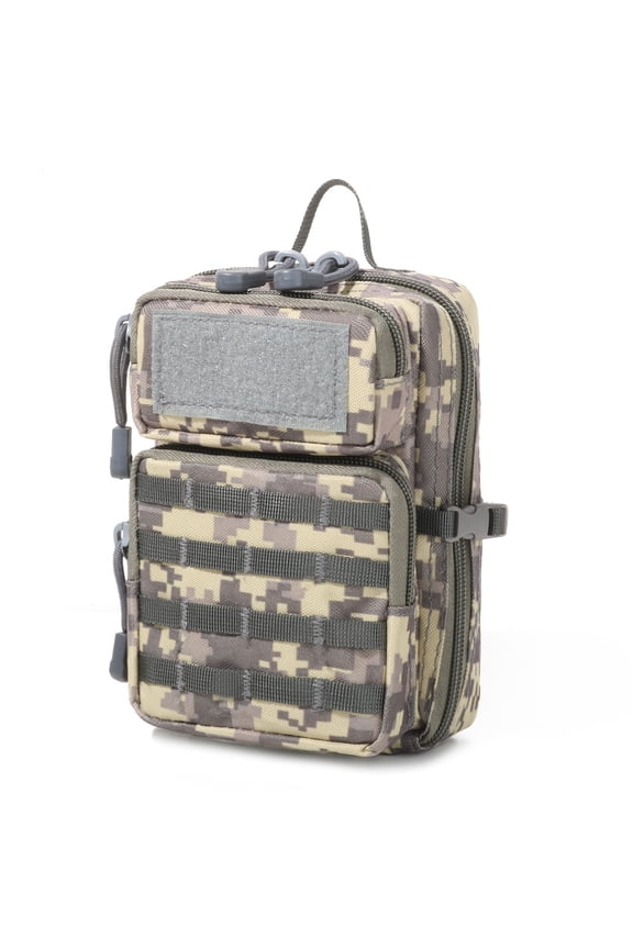 Molle Travel Outdoor EDC Multi functional Caming Waist Bag with Diagonal Span Small Hanging Bag Emergency First Aid