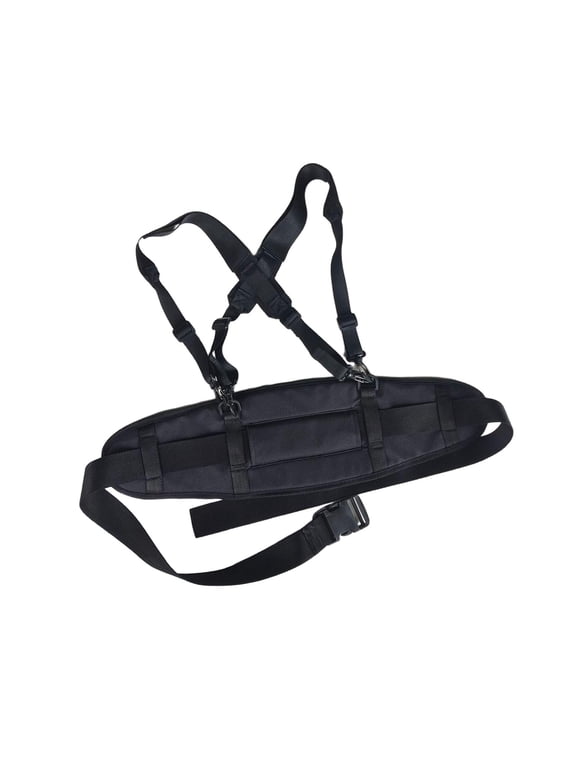 Molle Waist Belt Outdoor Belt Soft Padded Shoulder Strap for Hiking Men Women Camping Training Game