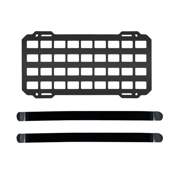 Molles Panel Seats Headrest Storage Metal Shelf Upgrades Vehicle Window Organizers Strategic Molles Panel Simple Install