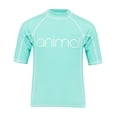 thumbnail image 1 of Molli Short Sleeve Rash Vest [Peppermint Blue], 1 of 3