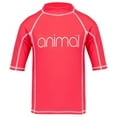 thumbnail image 1 of Molli Short Sleeve Rash Vest [Petunia Pink], 1 of 1