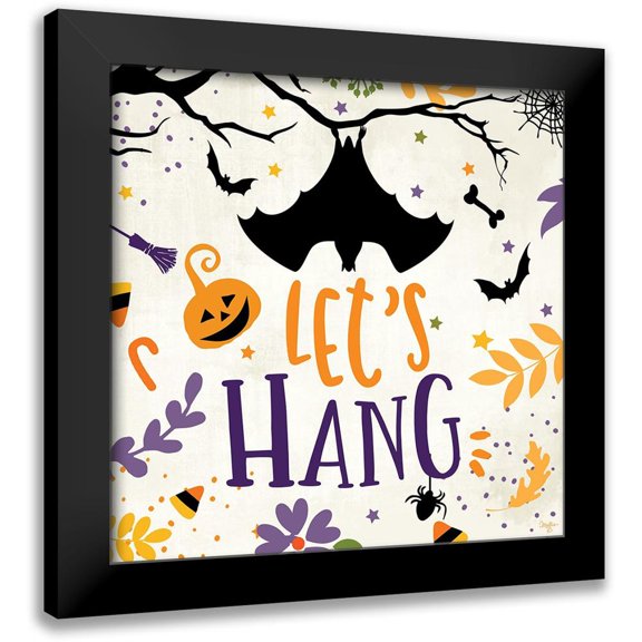 Mollie B. 12x12 Black Modern Framed Museum Art Print Titled - Lets Hang