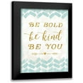 thumbnail image 1 of Mollie B. 19x24 Black Modern Framed Museum Art Print Titled - Be Kind, 1 of 5