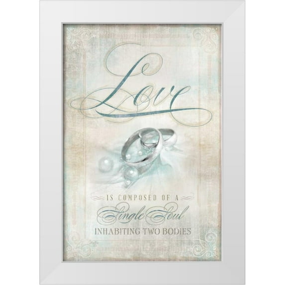 Mollie B. 23x32 White Modern Wood Framed Museum Art Print Titled - Single Soul I