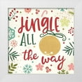 thumbnail image 1 of Mollie B. 26x26 White Modern Wood Framed Museum Art Print Titled - Jingle All the Way, 1 of 4