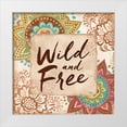 thumbnail image 1 of Mollie B. 26x26 White Modern Wood Framed Museum Art Print Titled - Wild and Free, 1 of 4