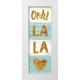 thumbnail image 1 of Mollie B. 9x18 White Modern Wood Framed Museum Art Print Titled - Ooh! La La, 1 of 4