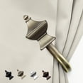 thumbnail image 1 of Mollie Curtain Rod Holdback - Antique Light Gold,(5714-034), 1 of 3