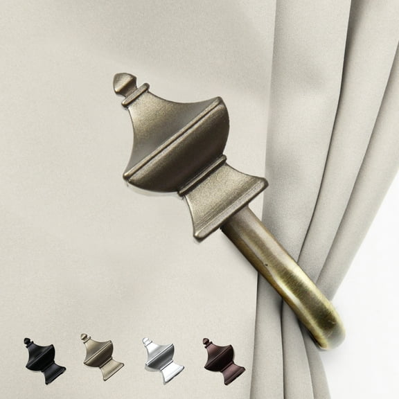 Mollie Curtain Rod Holdback - Antique Light Gold,(5714-034)