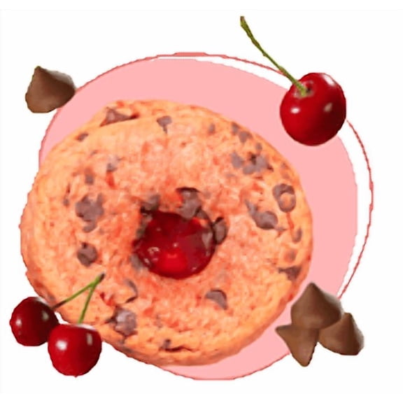 Molly Bz Be Cordial Cookie - Chocolate, Maraschino Cherry, and Amaretto Flavoring (Pack of Five, 2 oz cookies)
