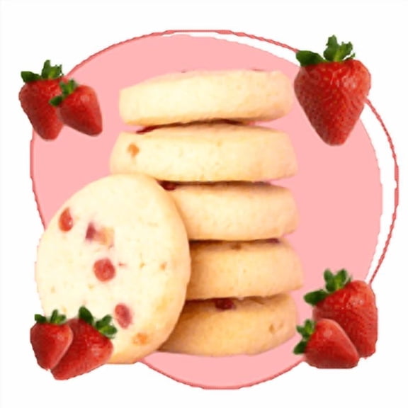 Molly Bz Bobadoodles - Mini Shortbread Cookies with Boba (5 pack assortment)