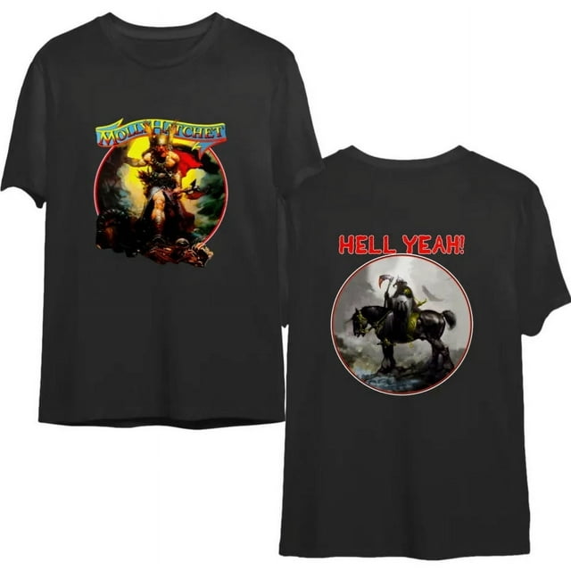 Molly Hatchet 1988 Hell Yeah Concert Tour T Shirt - Walmart.com