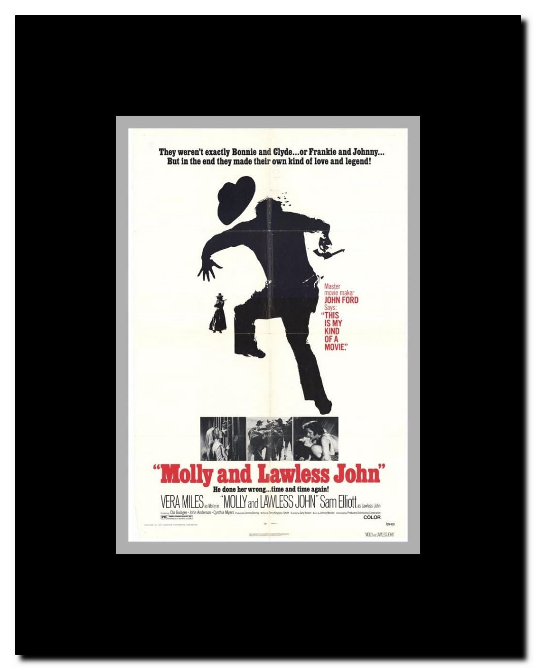 Molly & Lawless John Framed Movie Poster