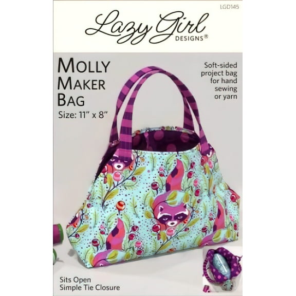 Molly Maker Bag Pattern by Lazy Girl Designs