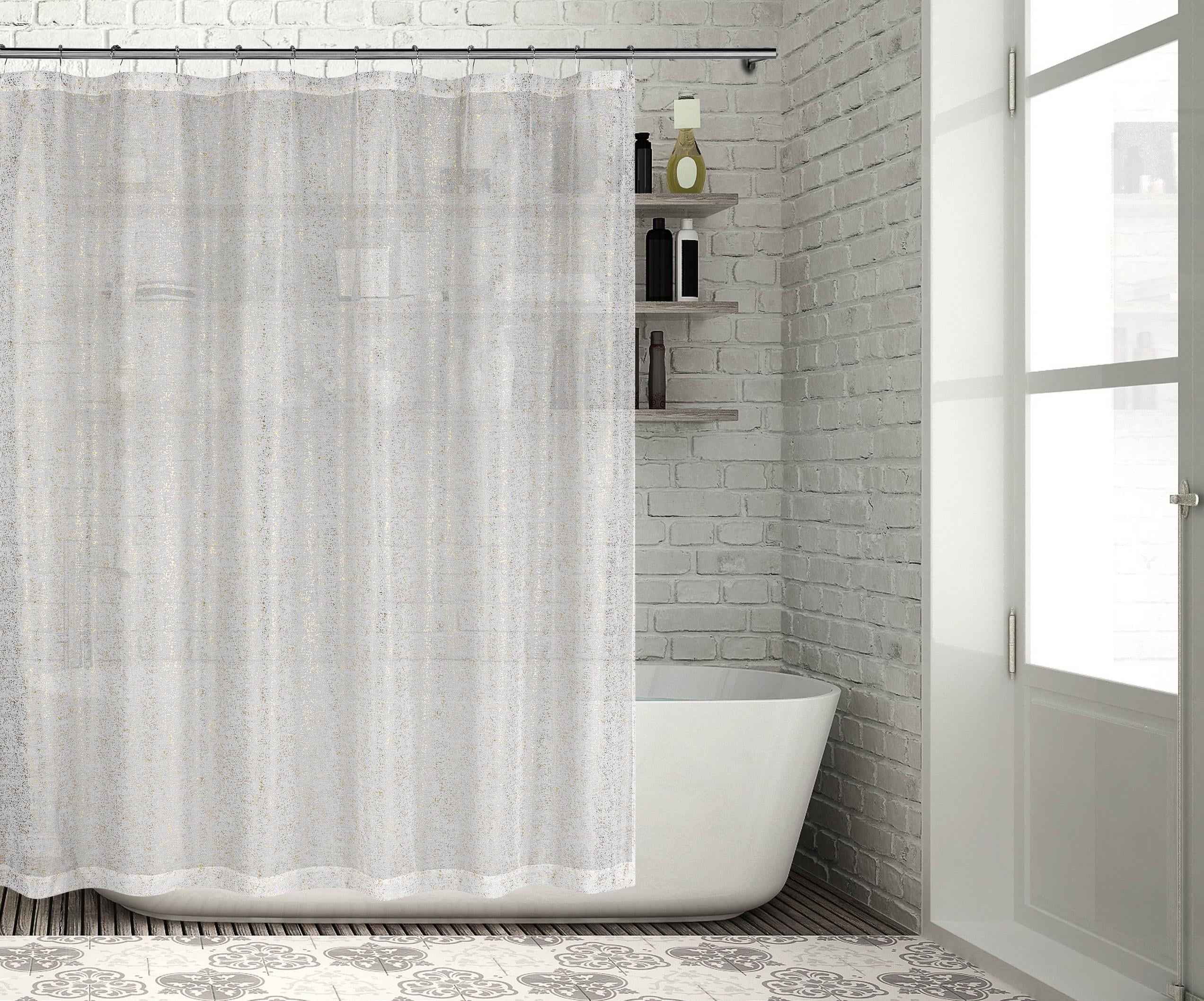 Molly Metallic Specks Shower Curtain