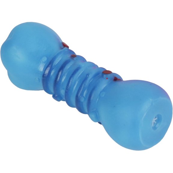 Molly & Mo Light Blue Dog Toy - Bone