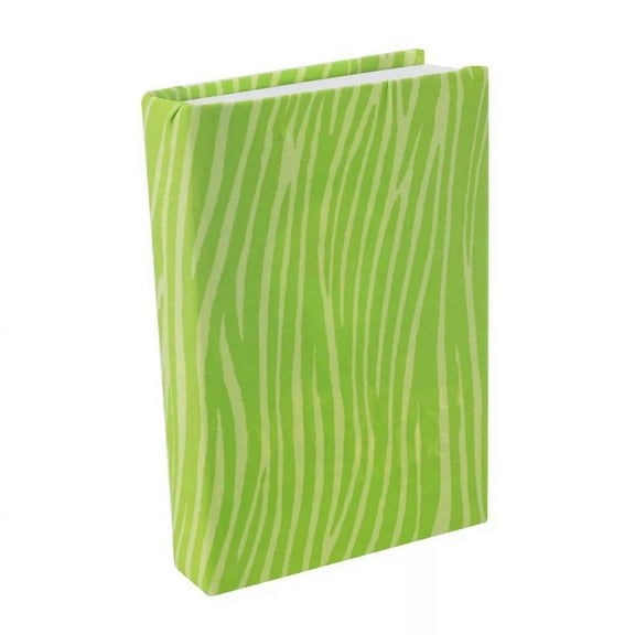 Molly & Mo Stretchable New Book Covers for Books up to 8x10 in, Fun Patterns, One Size (Green Zebra)