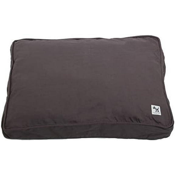 Molly Mutt Sheepy Wool Crate Mat - 100% Cotton Canvas Cover with Temperature-Regulating 100% Natural Wool-Filled Insert Dog Bed - Soft & Supportive Wool-Filled Bed - (30"X21"X2.5", I'm A Realist)