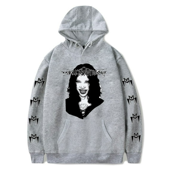 Molly Santana FACE Hoodies Merch Women Men Long sleeve Fashion Casual Hooded Sweatshirts