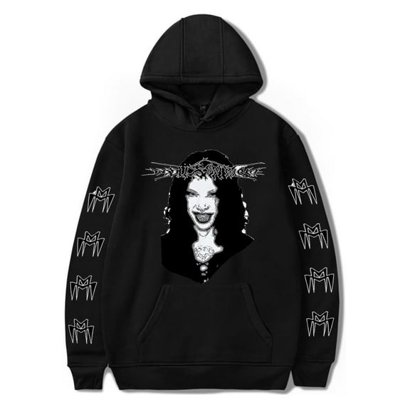 Molly Santana FACE Hoodies Merch Women Men Long sleeve Fashion Casual Hooded Sweatshirts