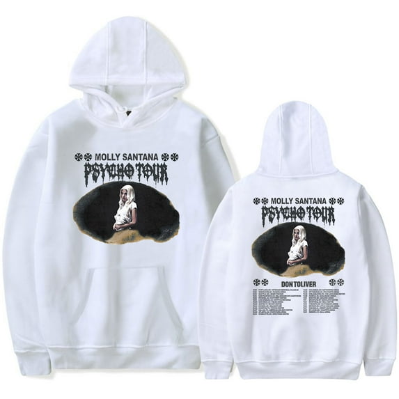 Molly Santana Hoodies Merch For Men/Women Unisex Long Sleeve Winter Fashion Pullover Hooded Sweatshirt