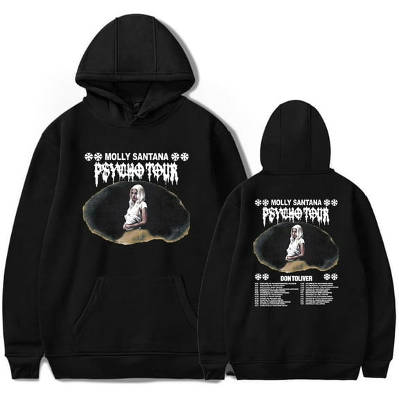Molly Santana Hoodies Merch For Men/Women Unisex Long Sleeve Winter Fashion Pullover Hooded Sweatshirt