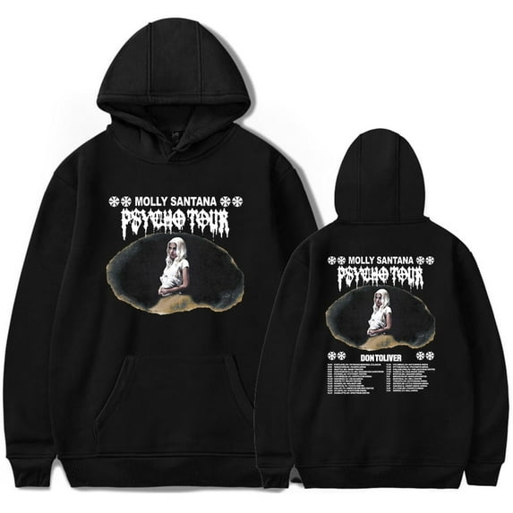 Molly Santana Hoodies Merch For Men/Women Unisex Long Sleeve Winter Fashion Pullover Hooded Sweatshirt