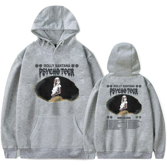 Molly Santana Hoodies Merch For Men/Women Unisex Long Sleeve Winter Fashion Pullover Hooded Sweatshirt