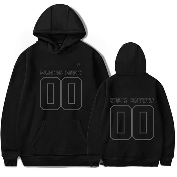 Molly Santana Masonic Musik Hoodies Merch Women Men Long sleeve Fashion Casual Hooded Sweatshirts